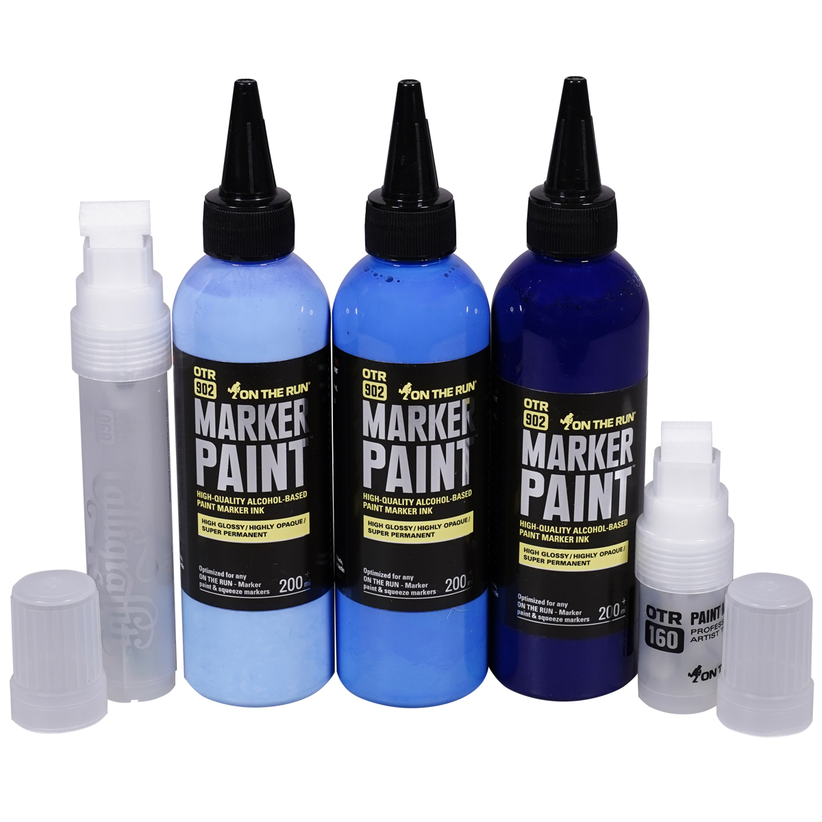 OTR.902 "Marker Paint 3+2 Set 7" 200ml (5 Teile)