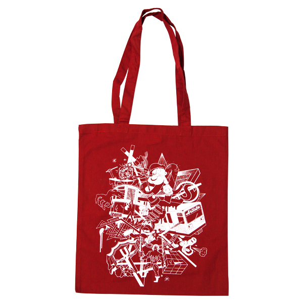 Baumwollbeutel "Artistz" Red