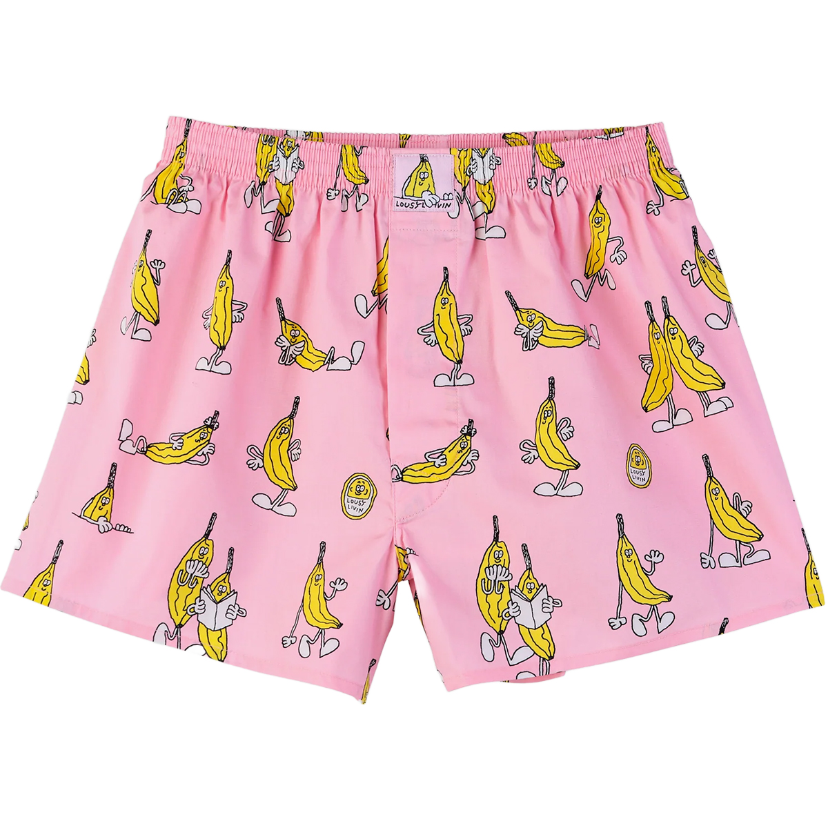 Lousy Livin Boxershorts "Pink Banana" Blossom