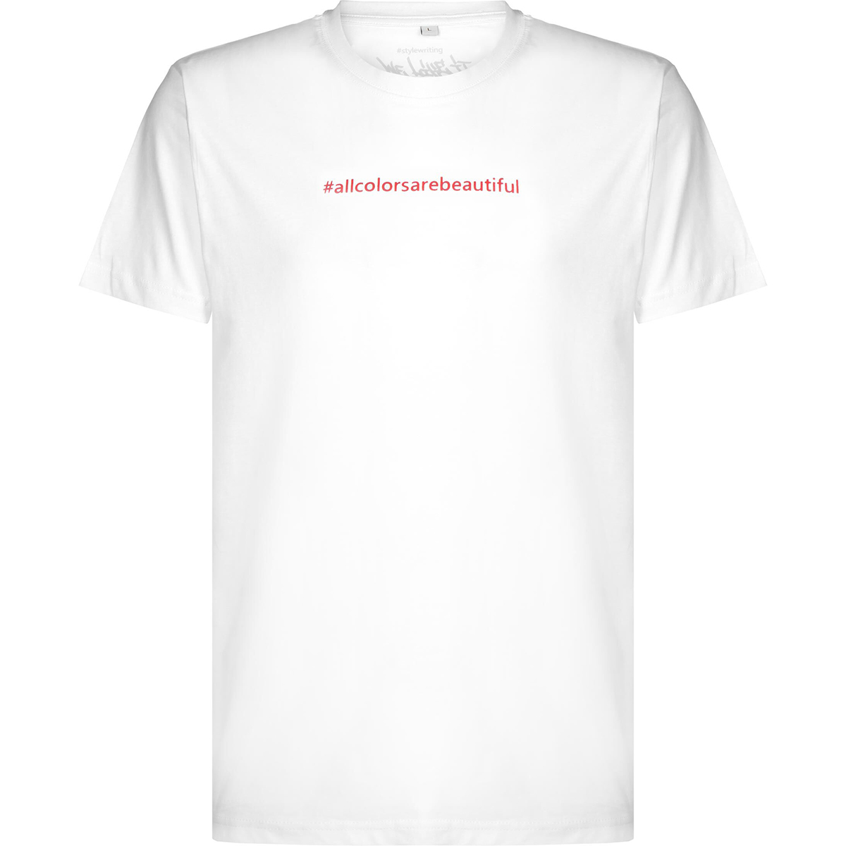 #Stylewriting T-Shirt "#Allcolors" White/Rusted