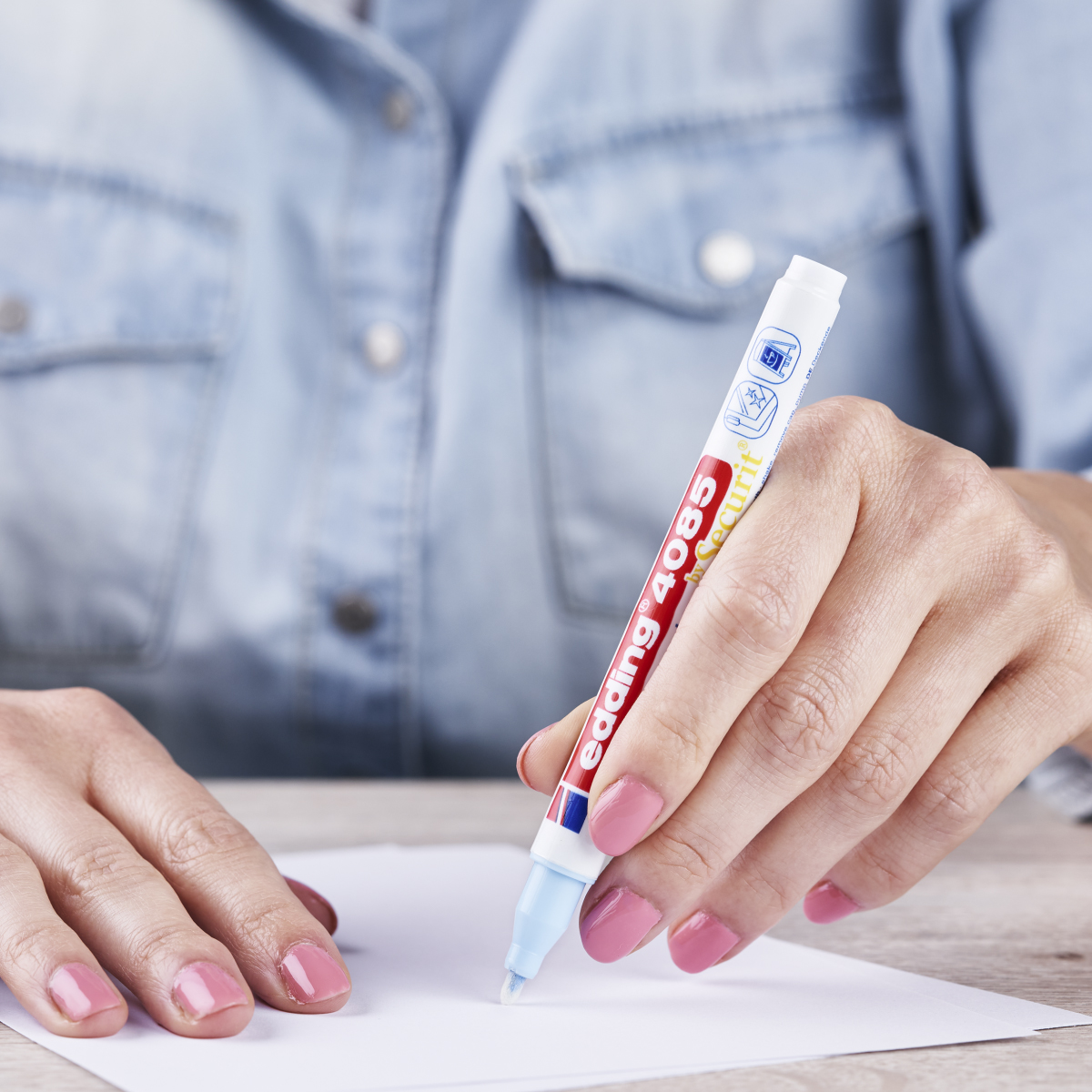 Edding "4085 Kreide Marker" 4er Set Neon (1-2mm)