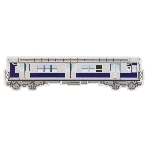 OTR Magnet "NY Subway - Classic" Small (14,9x3,7cm)