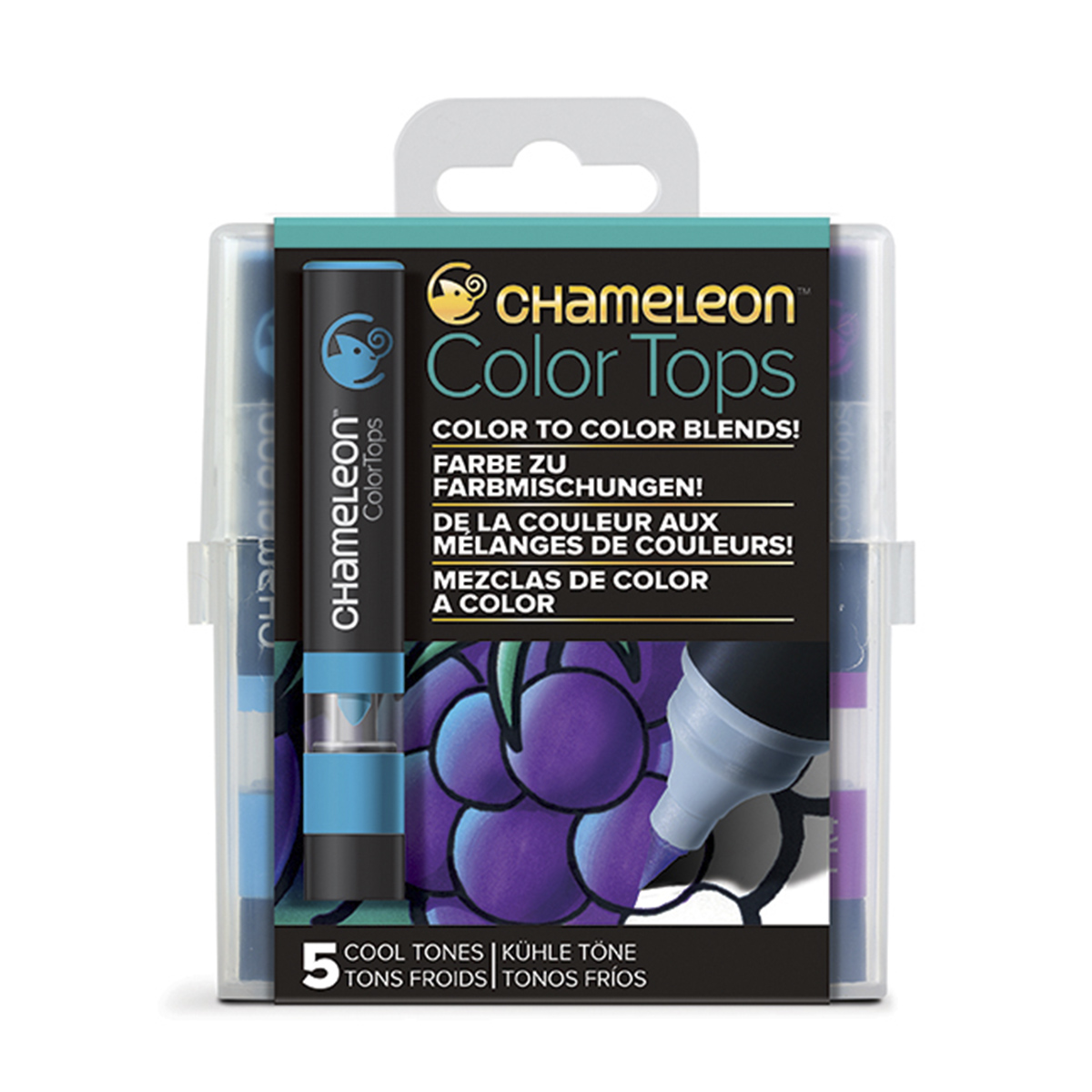 Chameleon "5 Color Tops - Cool Tones"