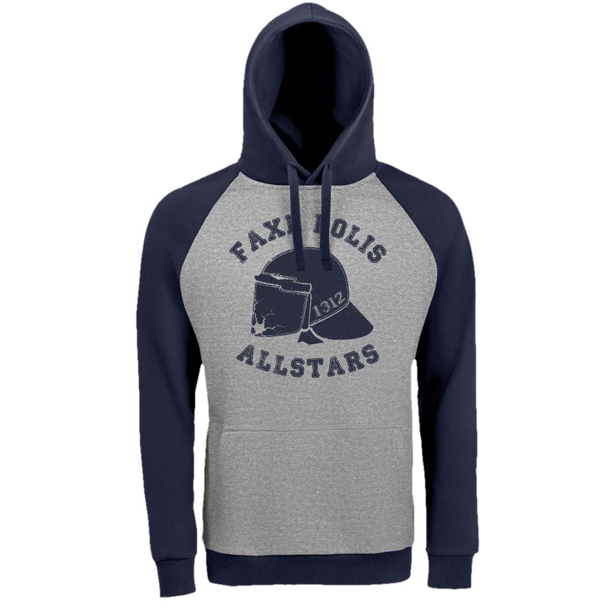 Faxe Polis Hoodie "Allstars" Blau/Grau