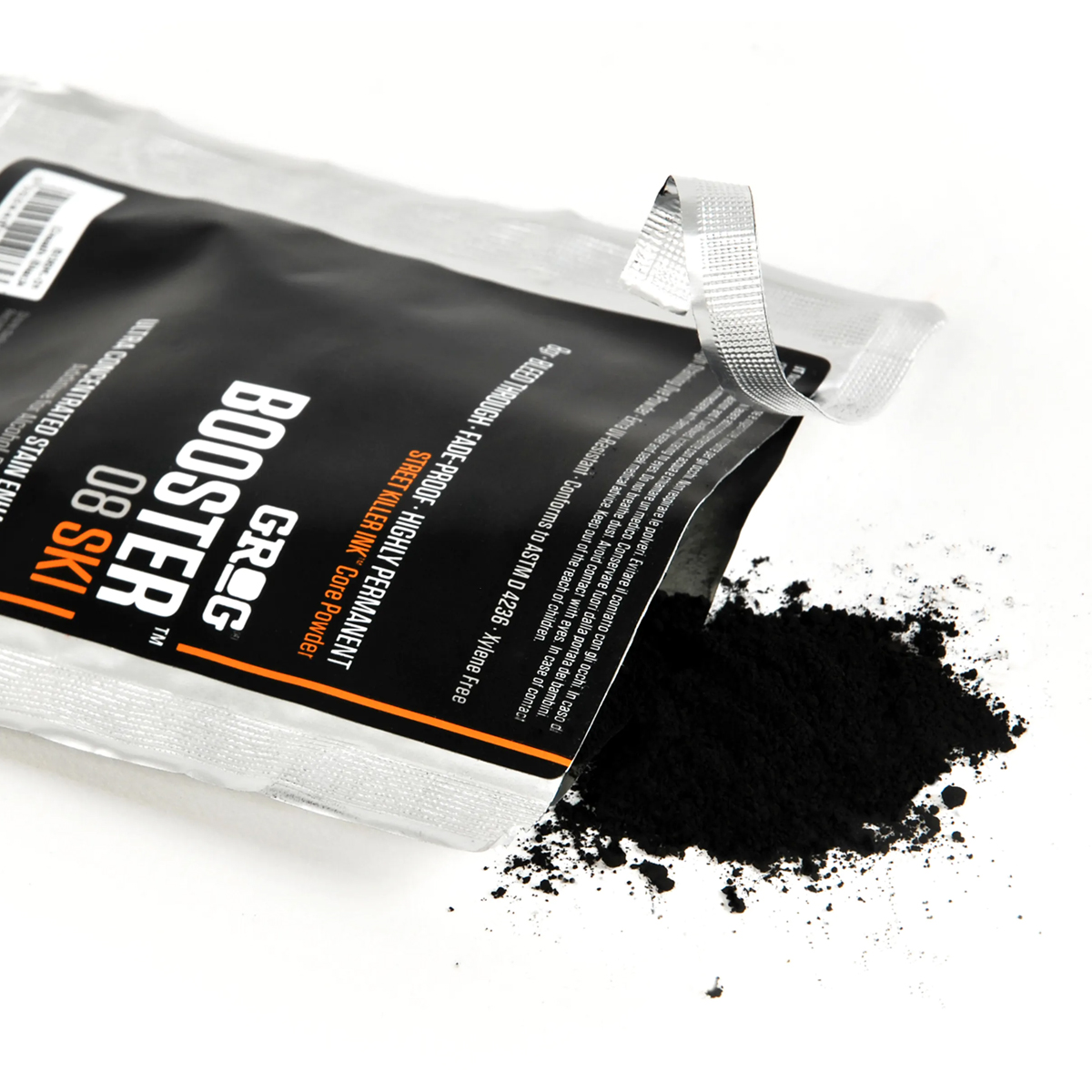 Grog_Booster_Black Grog "Booster 08 SKI" Core Powder (Pigmente) - Black