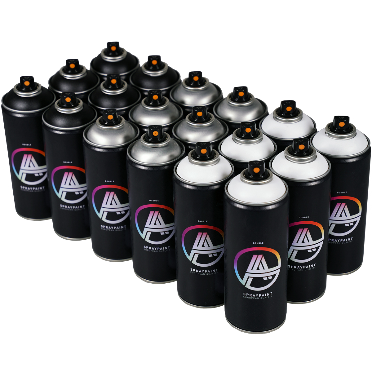 Double A "18er Monochrom Box" (18x400ml)