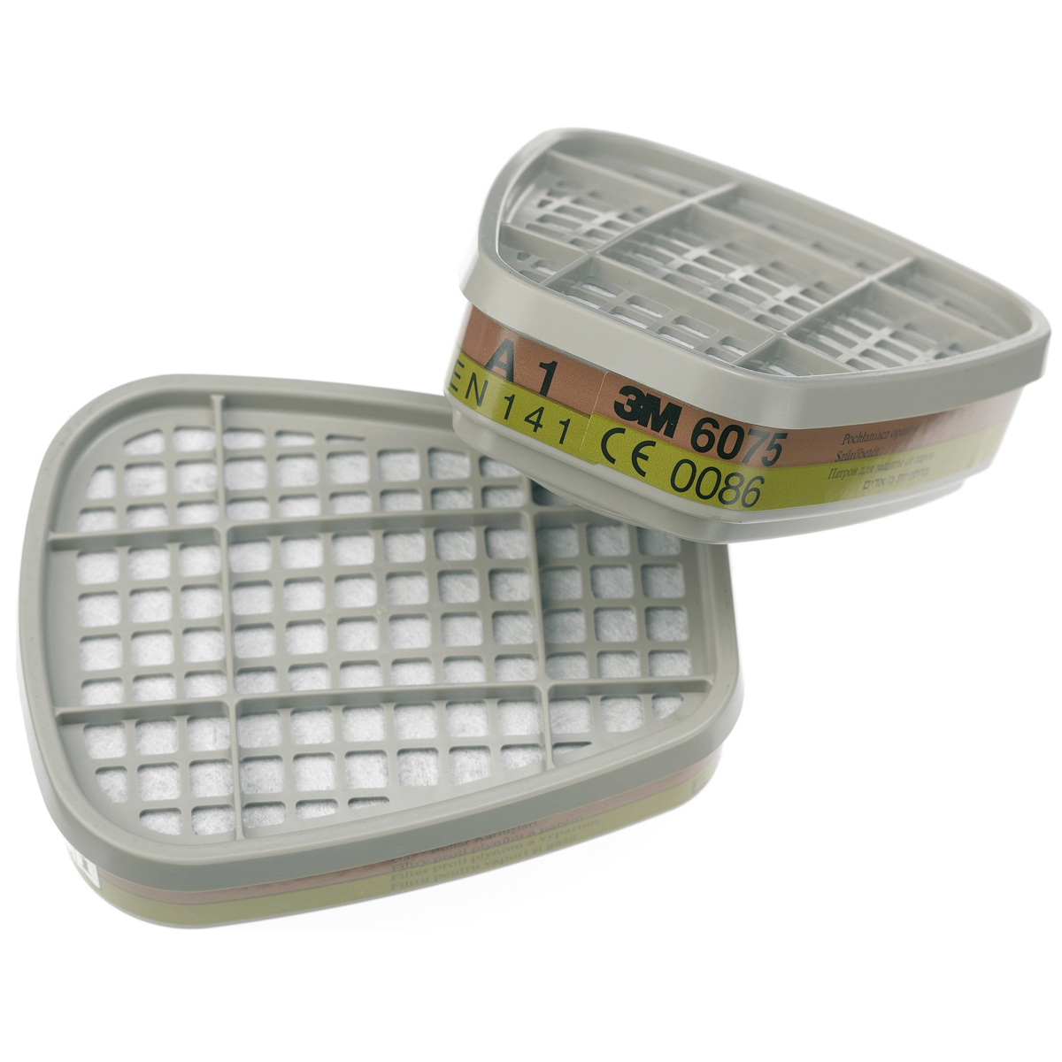 3M 6075 Ersatzfilter "A1 + Formaldehyd" Doppelpack