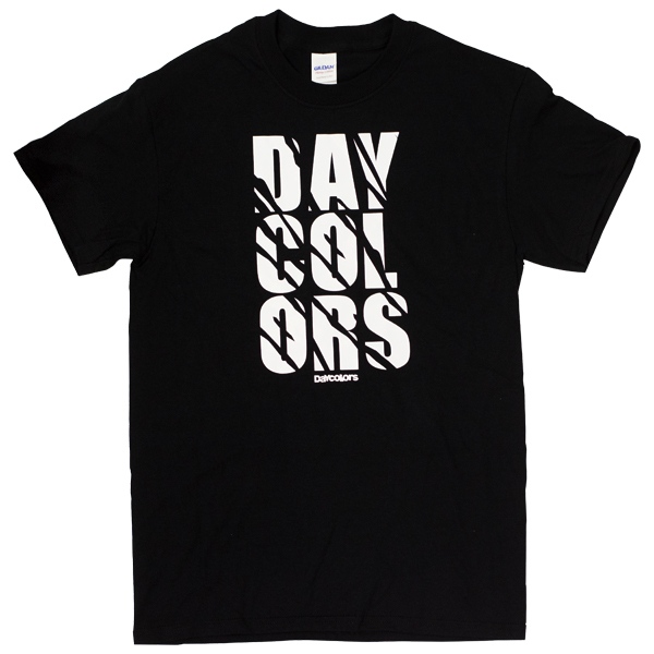 Daycolors T-Shirt "Logo - White" Black