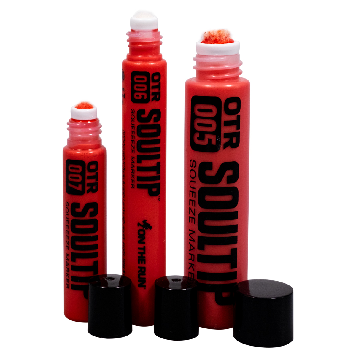 OTR "One Color Squeezer Set - Blazing Red"