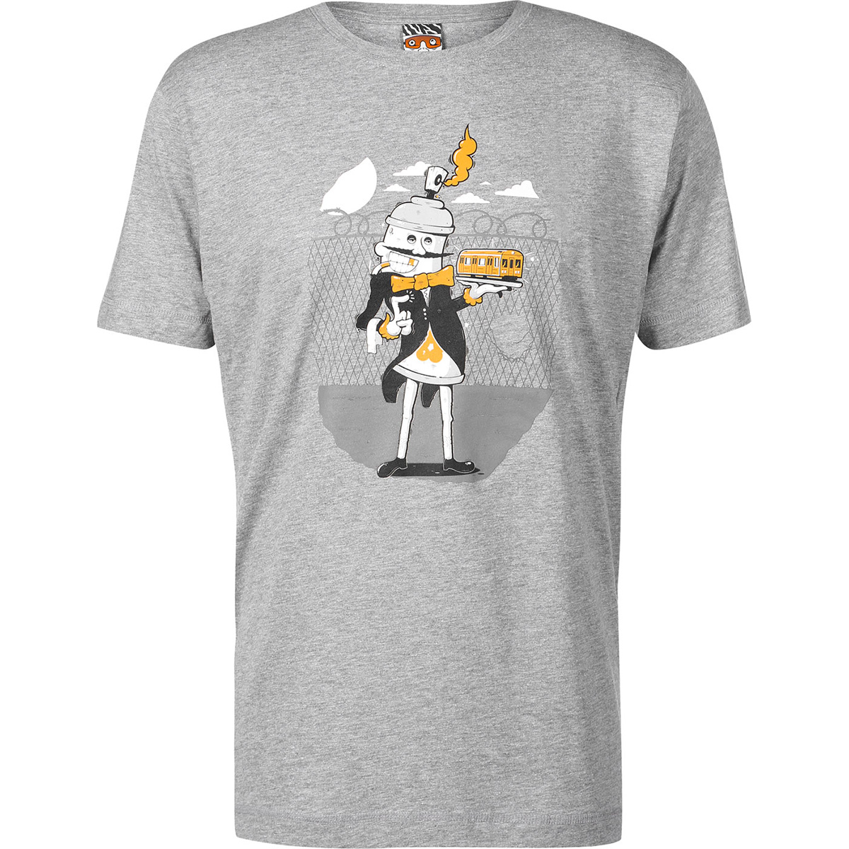 S-Fly T-Shirt "Reeldeel" Heather Grey