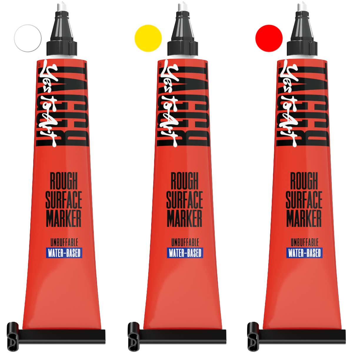 Bäder "TAGGR" Rough Surface Water Based Steelball 50ml Tubenmarker (2,5mm) 3er Set #2