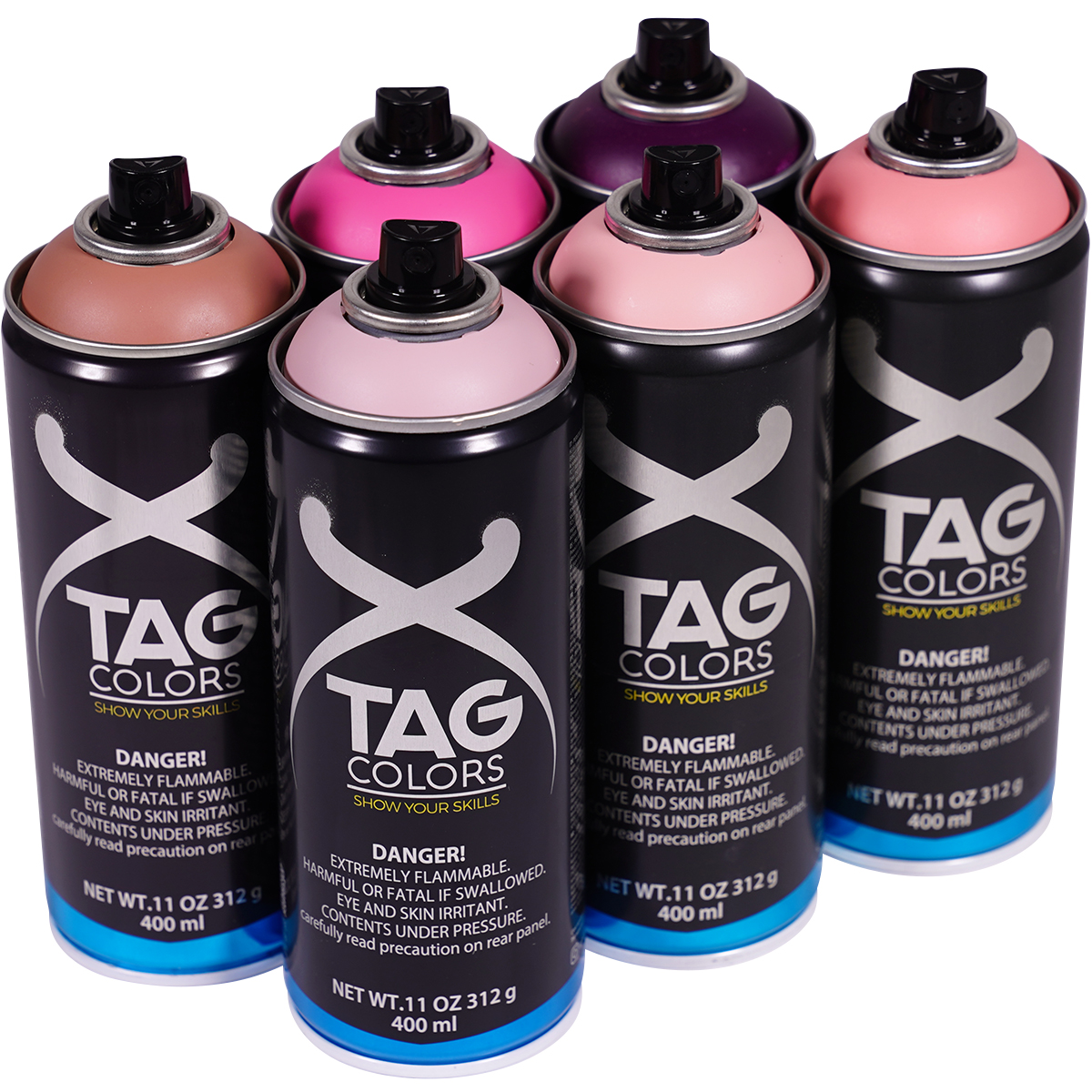 TAG Colors "Show Your Skills - Bad Barbie Sixpack" (6x400ml)