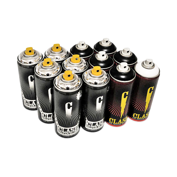 Clash Silver Bling Bombing Box (12x400ml)