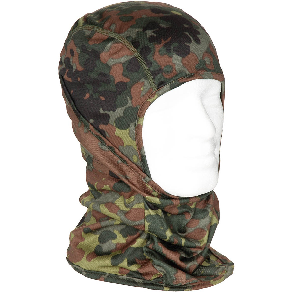 Maske "Balaclava Mission" 1-Loch (dünn) - Flecktarn