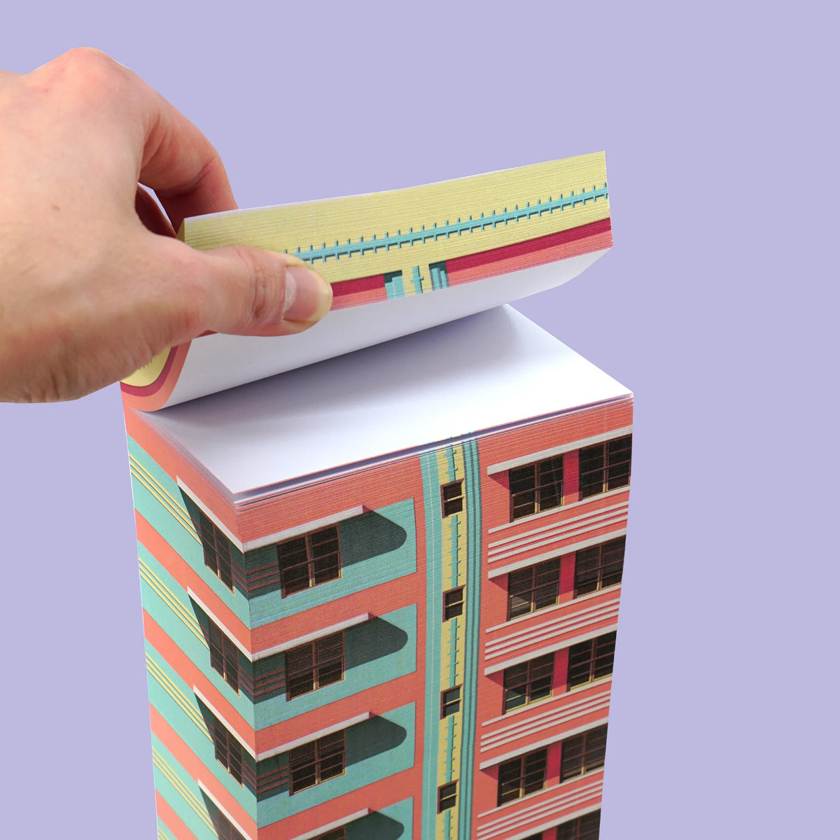 Notizblock "Paper Scraper Miami" (1900 Zettel)