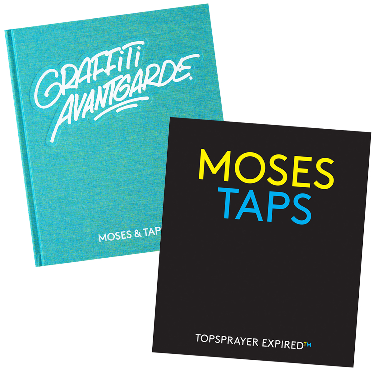 Buch 2er Bundle "Graffiti Avantgarde + International Topsprayer" - Moses & Taps