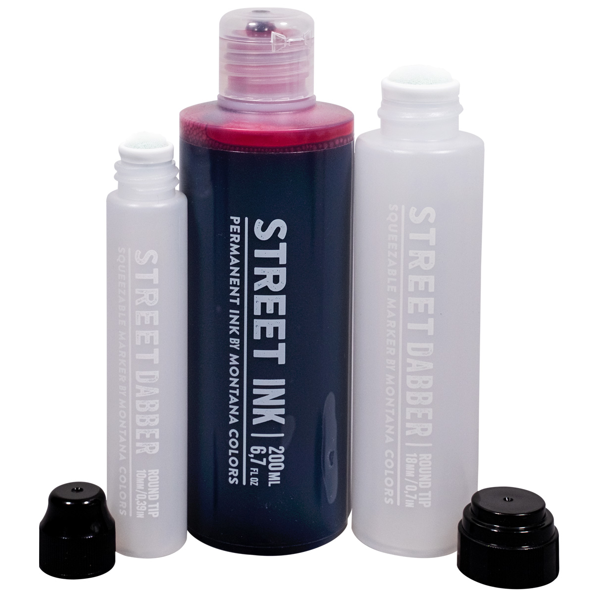 MTN "Street Ink Red (200ml) inkl. 2 Empty" Street Marker