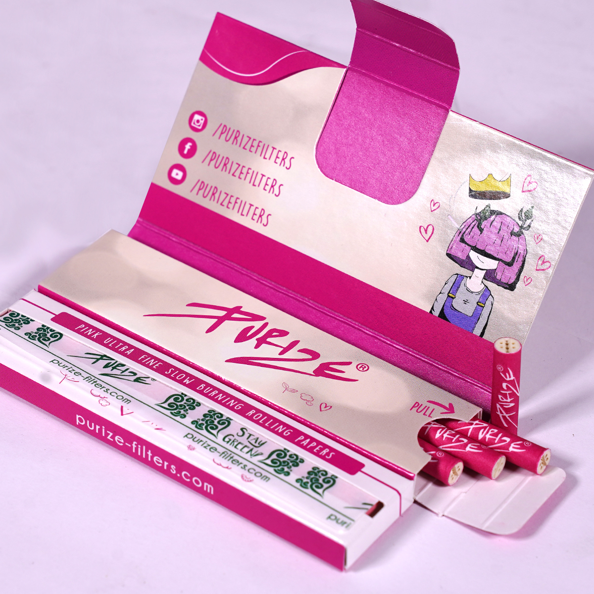 Purize Kombipack "Papes´n´Tips" - Pink