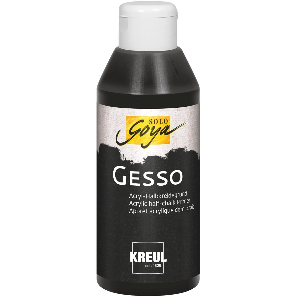 Kreul Solo Goya "Gesso" Acrylgrundierung (250ml) Black