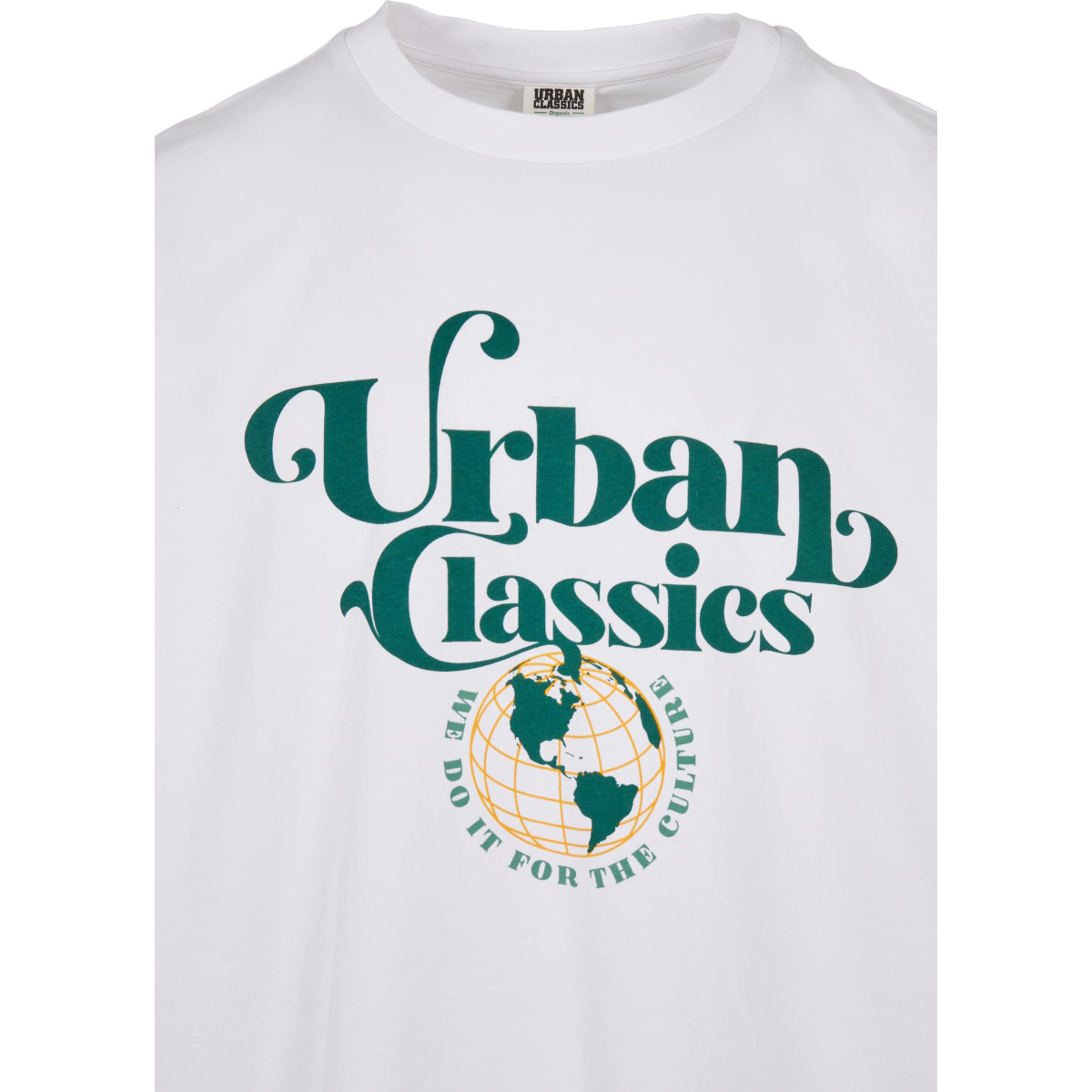 Urban Classics "Organic Globe Logo Tee" White