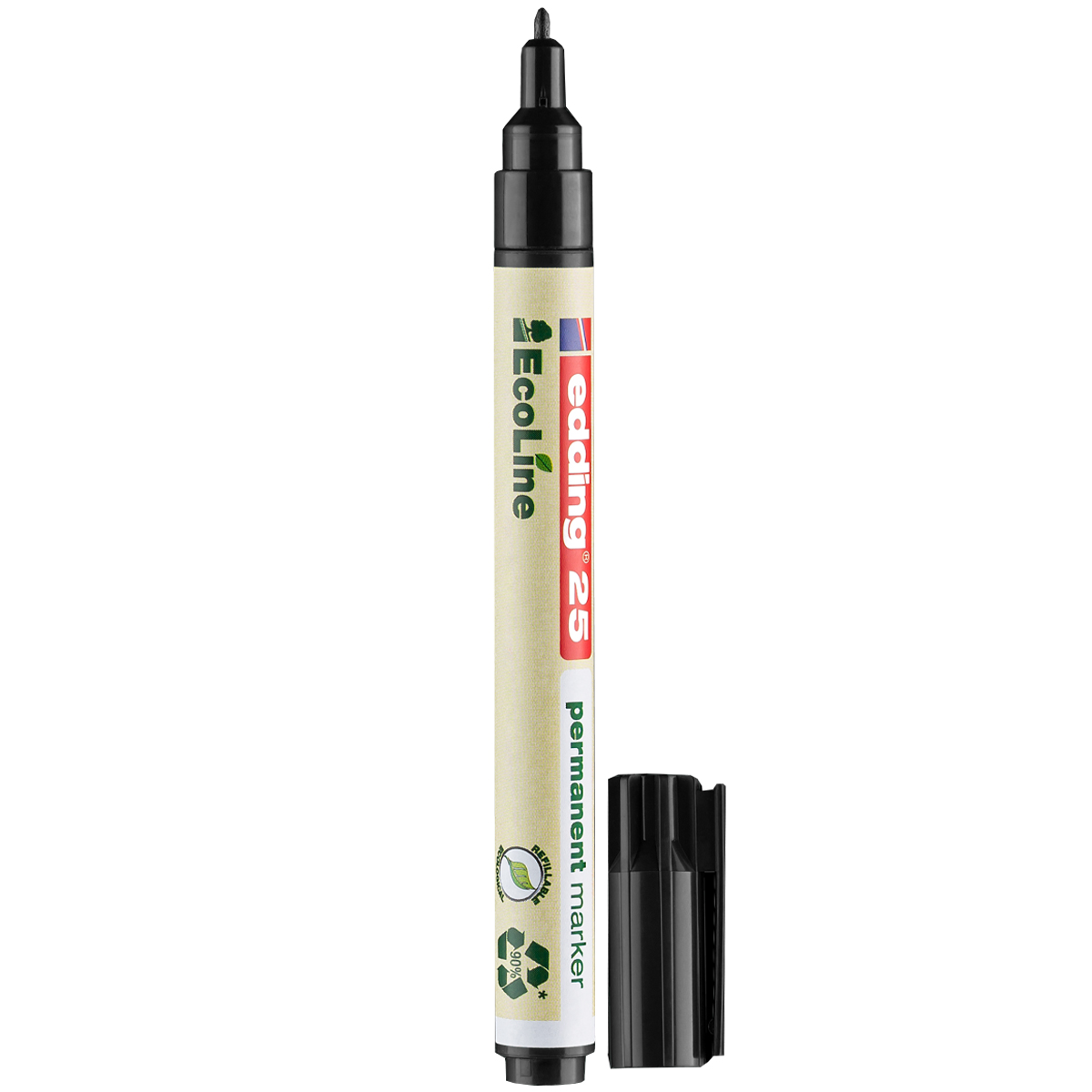 Edding "25" EcoLine Permanentmarker (1mm) Black