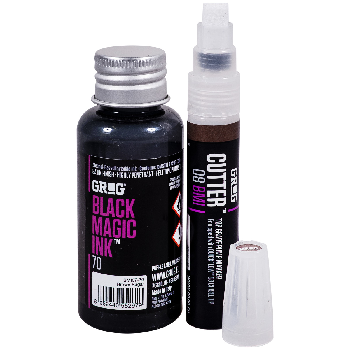 Grog "Black Magic Ink" Tag Set