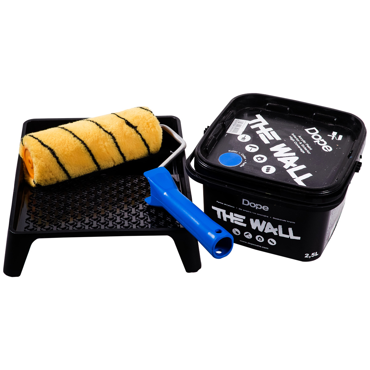 Dope "The Wall 2,5L Blue inkl. Malerkit"