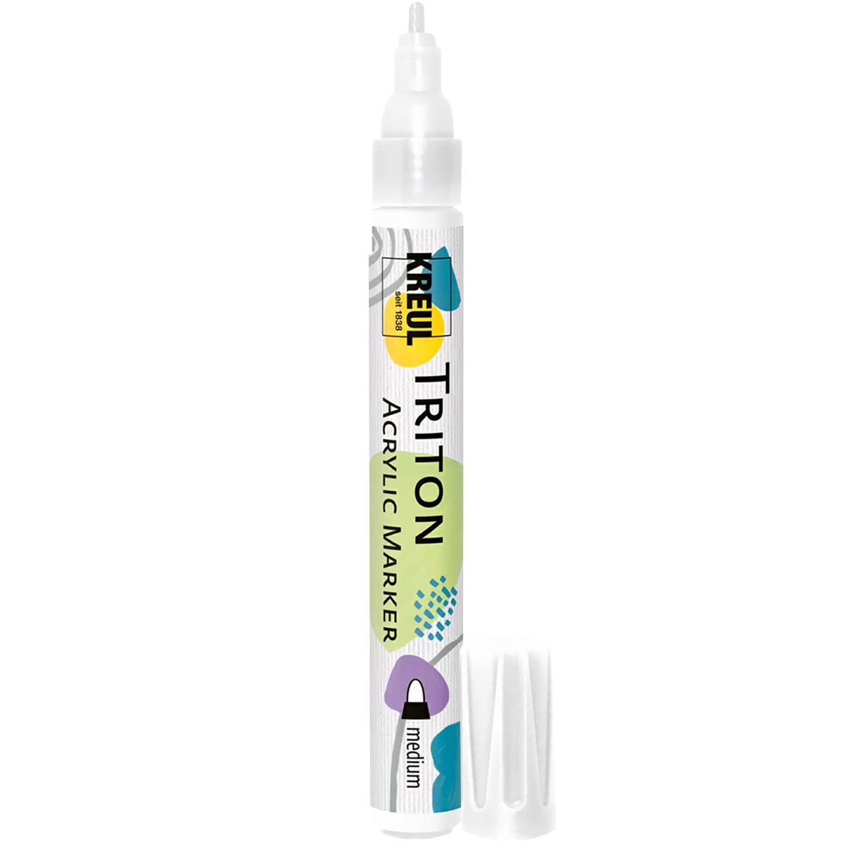 Kreul "Acrylmarker TRITON Medium" (1-3mm) White