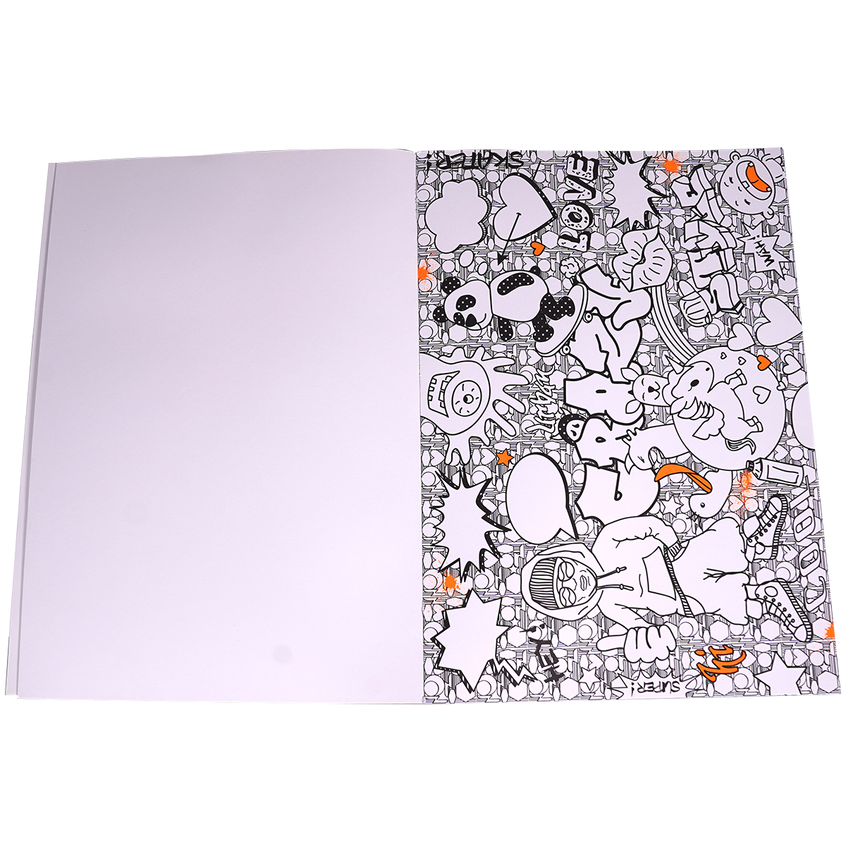 Folia "Motivblock Graffiti" 240x340mm (20 Blatt)