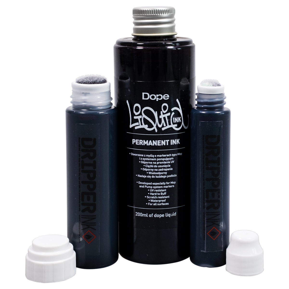 Dope "Liquid Ink Black Filled Set"