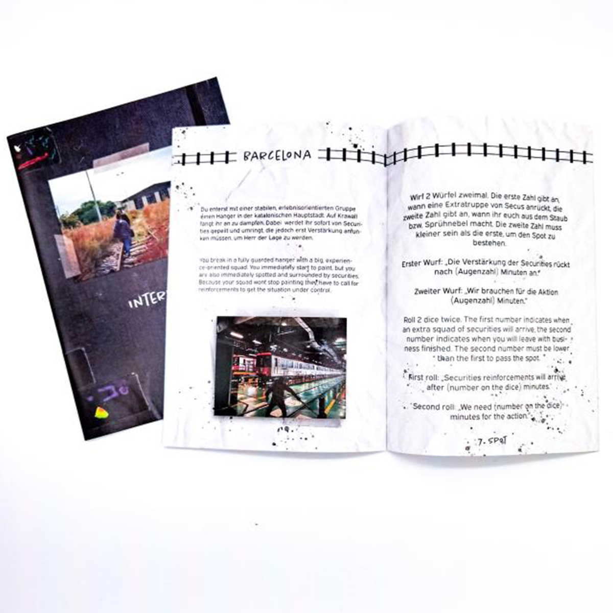 Brettspiel "All City - Das Trainwriting Brettspiel" (58x58cm)