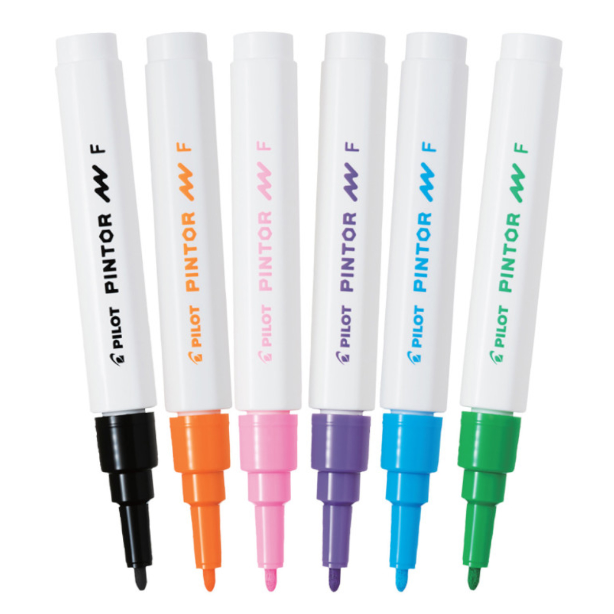 Pilot "Pigmentmarker Pintor 6er Set Fine" (1mm) Acrylic Creative