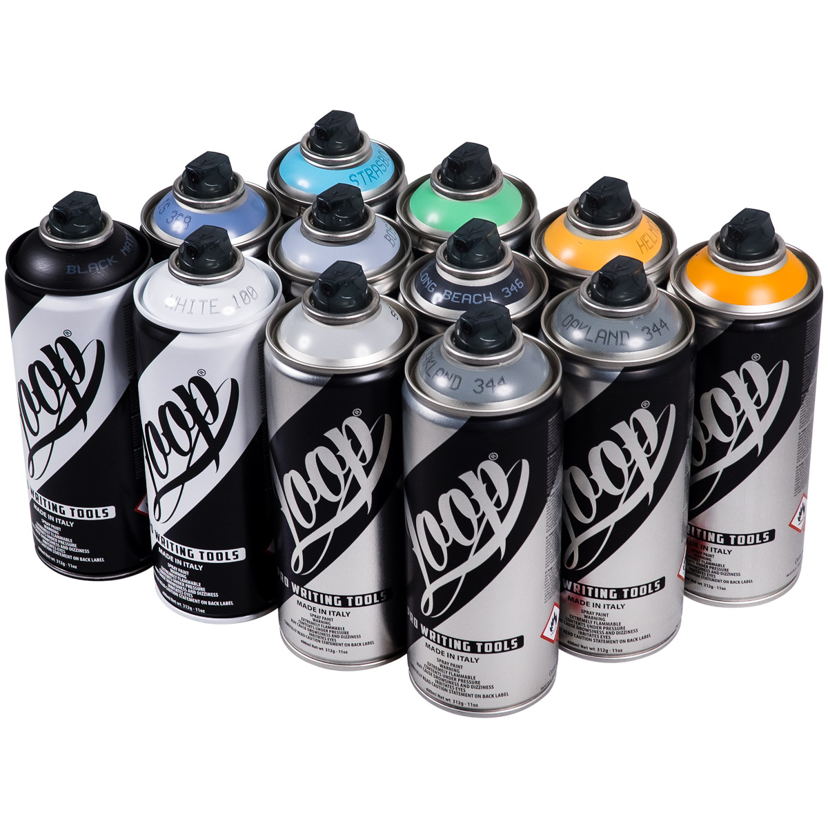 Loop "12er Paint Box - Cold Breeze" (12x400ml)