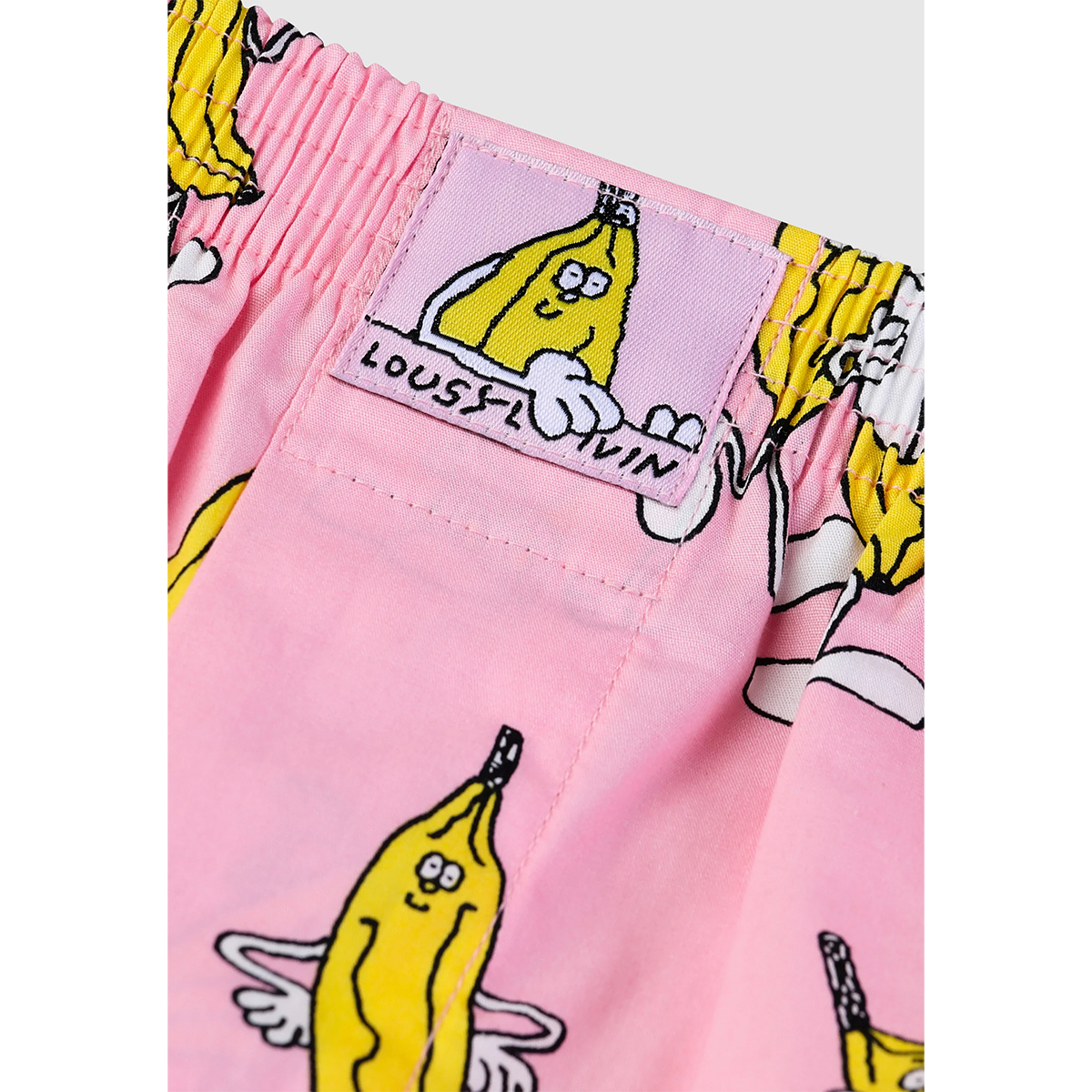 Lousy Livin Boxershorts "Pink Banana" Blossom