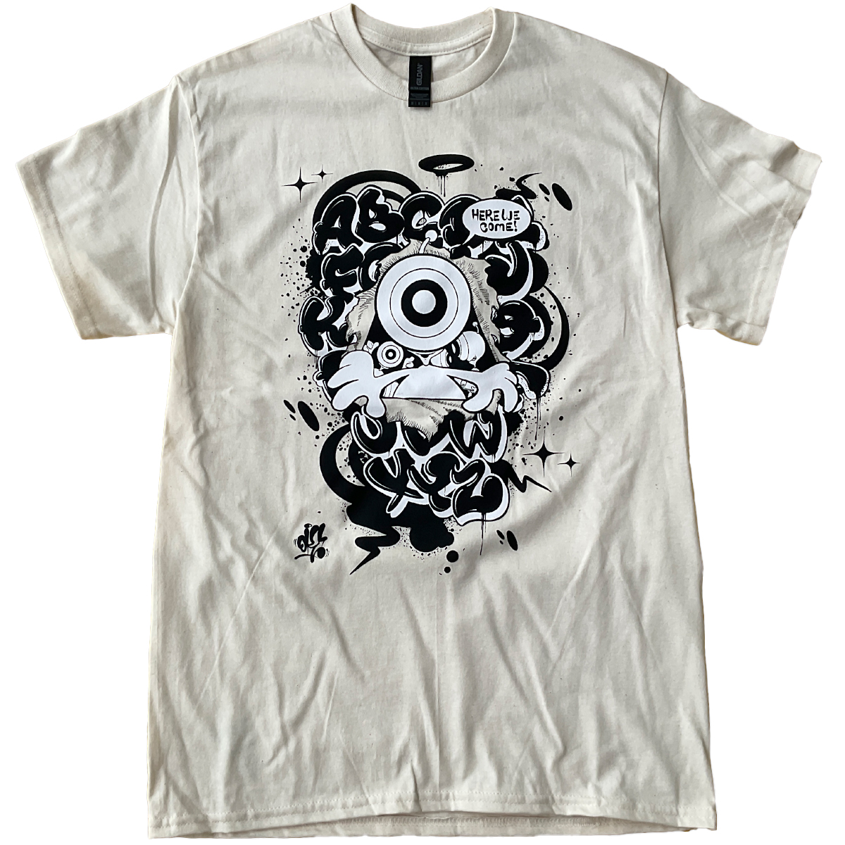 Ouchgrafix T-Shirt "Eyegs" White