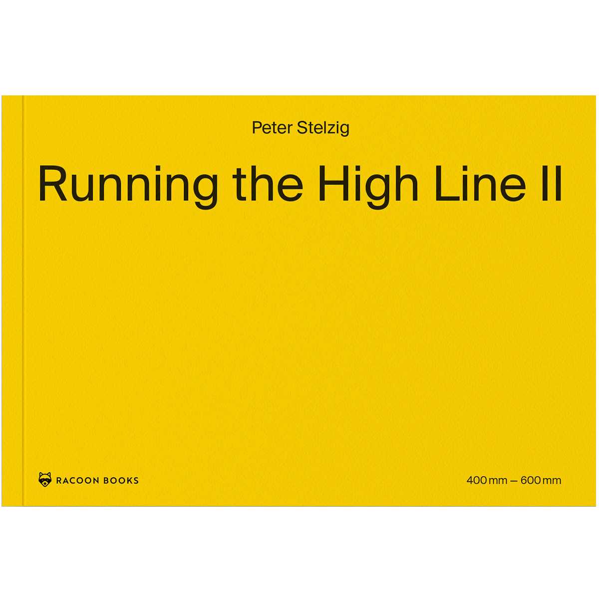 Buch "Peter Stelzig - Running the High Line II" (A4)
