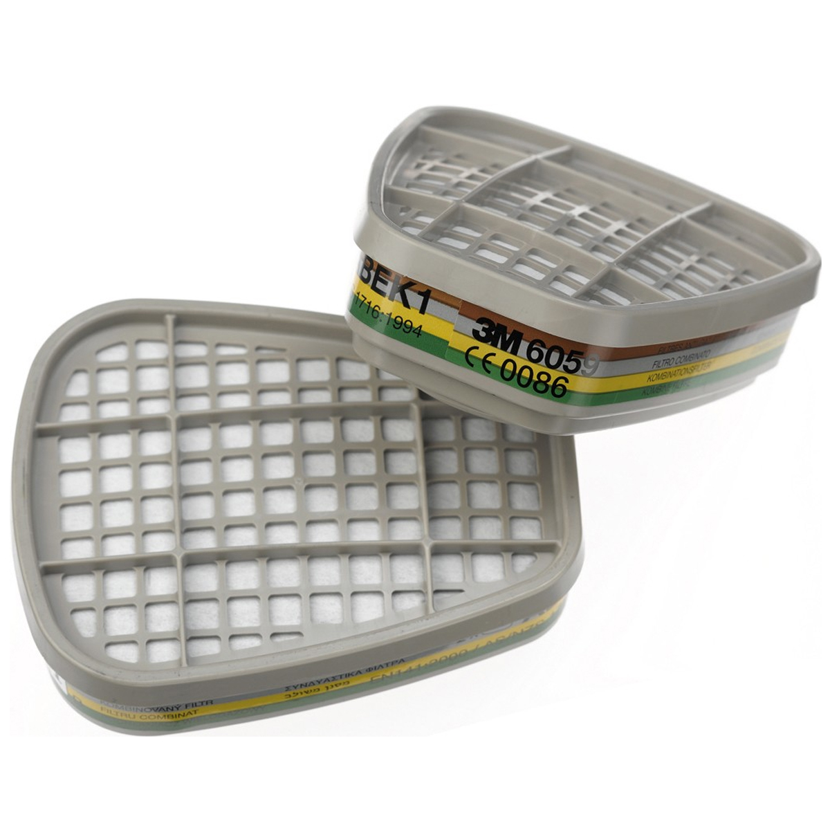 3M 6059 Ersatzfilter "Abek 1" Doppelpack