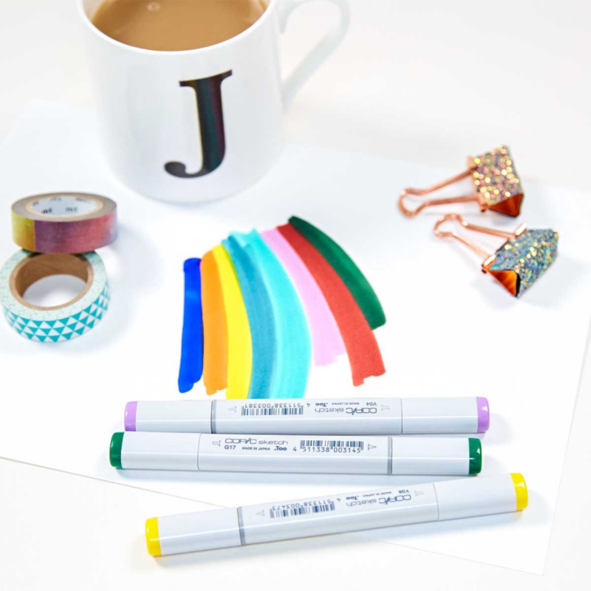 Copic "Custom Paper A4" Zeichenblock 150g/m² (20 Blatt) White