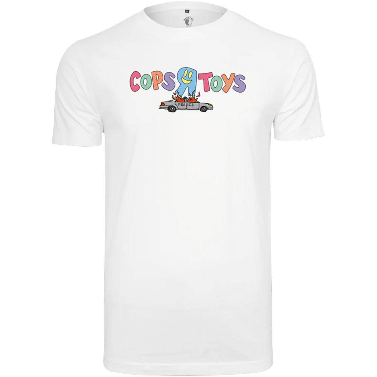 T-Shirt "Cops R Toys" Burn Edition - White