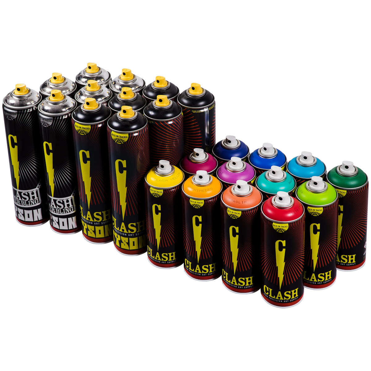 Clash "Paint 24er Fun Box" (12x400ml & 12x600ml)