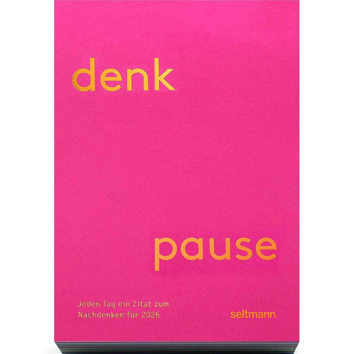 Kalender "Denkpause 2026"