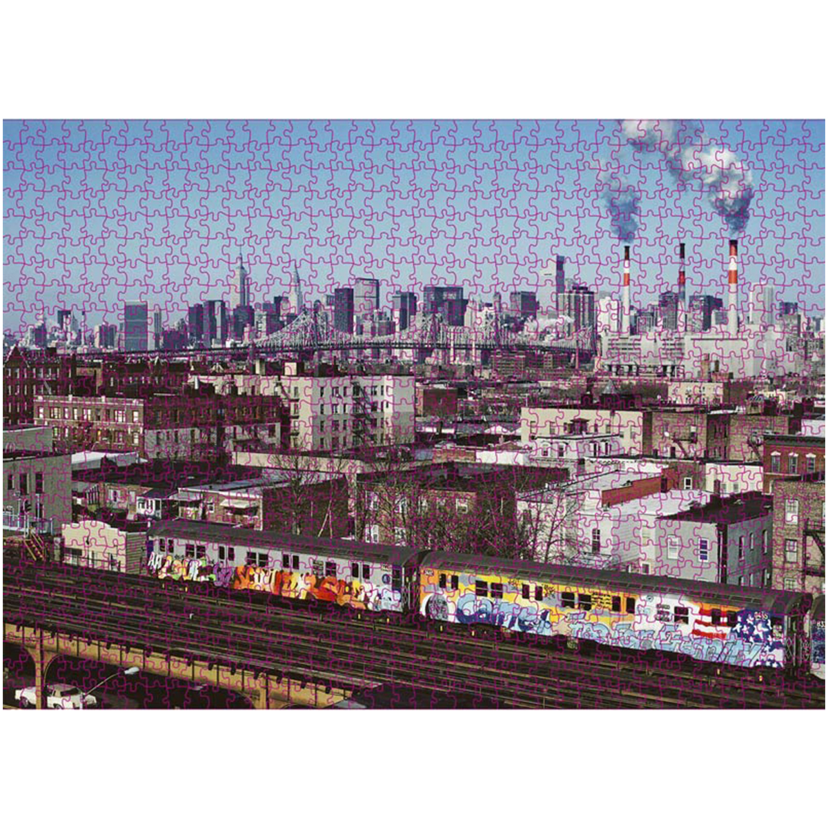 Puzzle "Art in Transit" (1000 Teile)