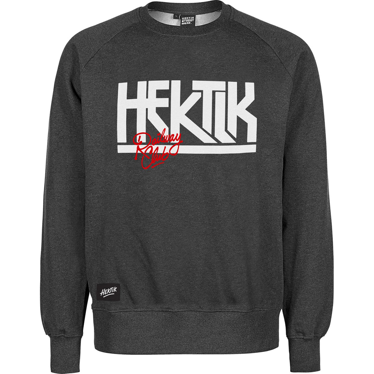 Hektik Sweater "Metal" Dark Grey