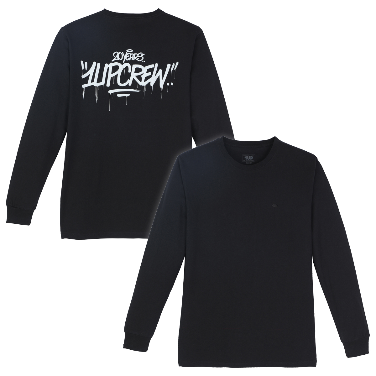1UP Longsleeve "20 Years" Black