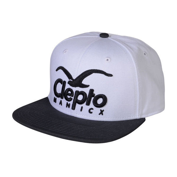 Cleptomanicx Cap "Super CL" White