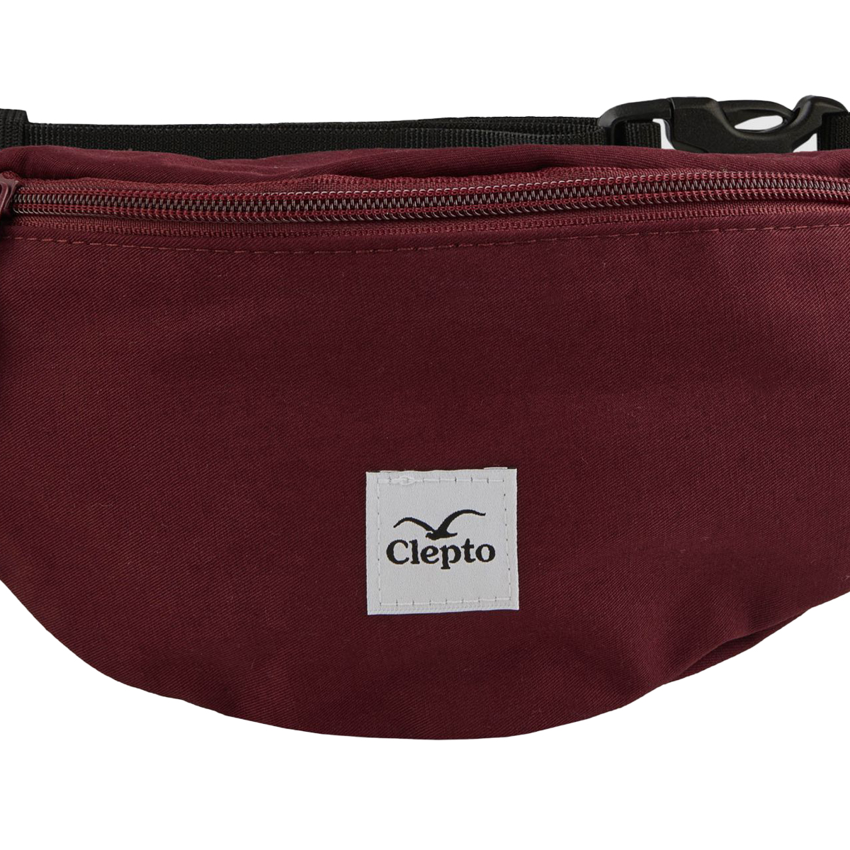 Cleptomanicx Hip Bag "C.I. Patch" - Tawny Port