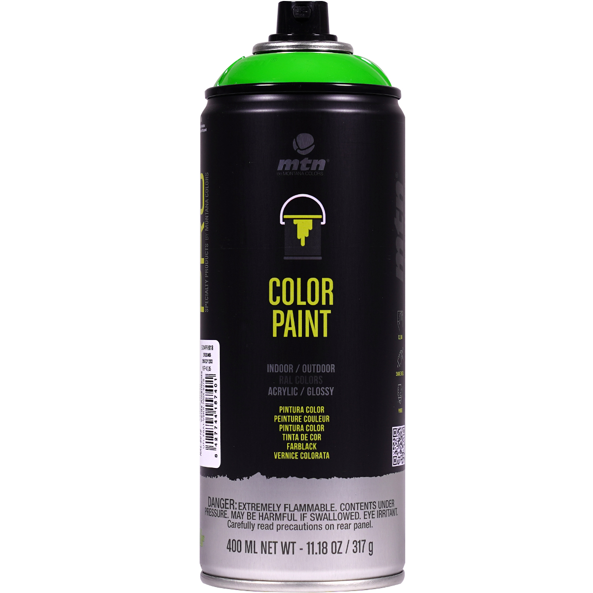 MTN Pro "Color Paint Acrylic RAL" (400ml) RAL-6018 Yellow Green
