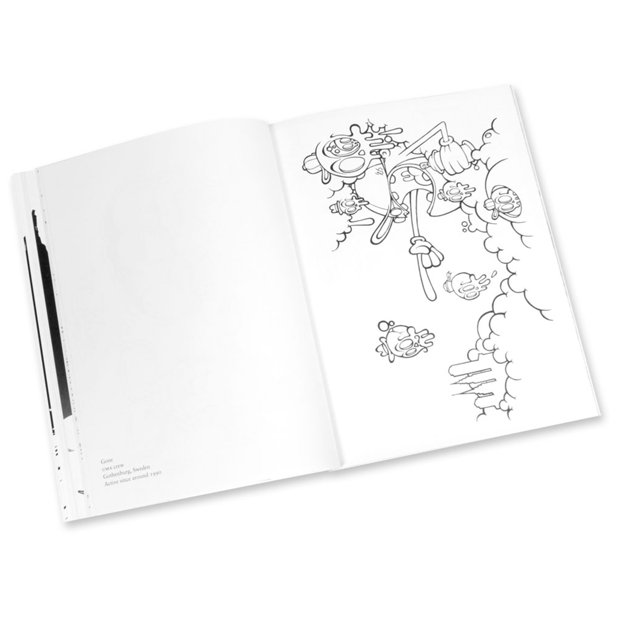 Ausmalbuch "Graffiti Coloring Book #2 - Characters"