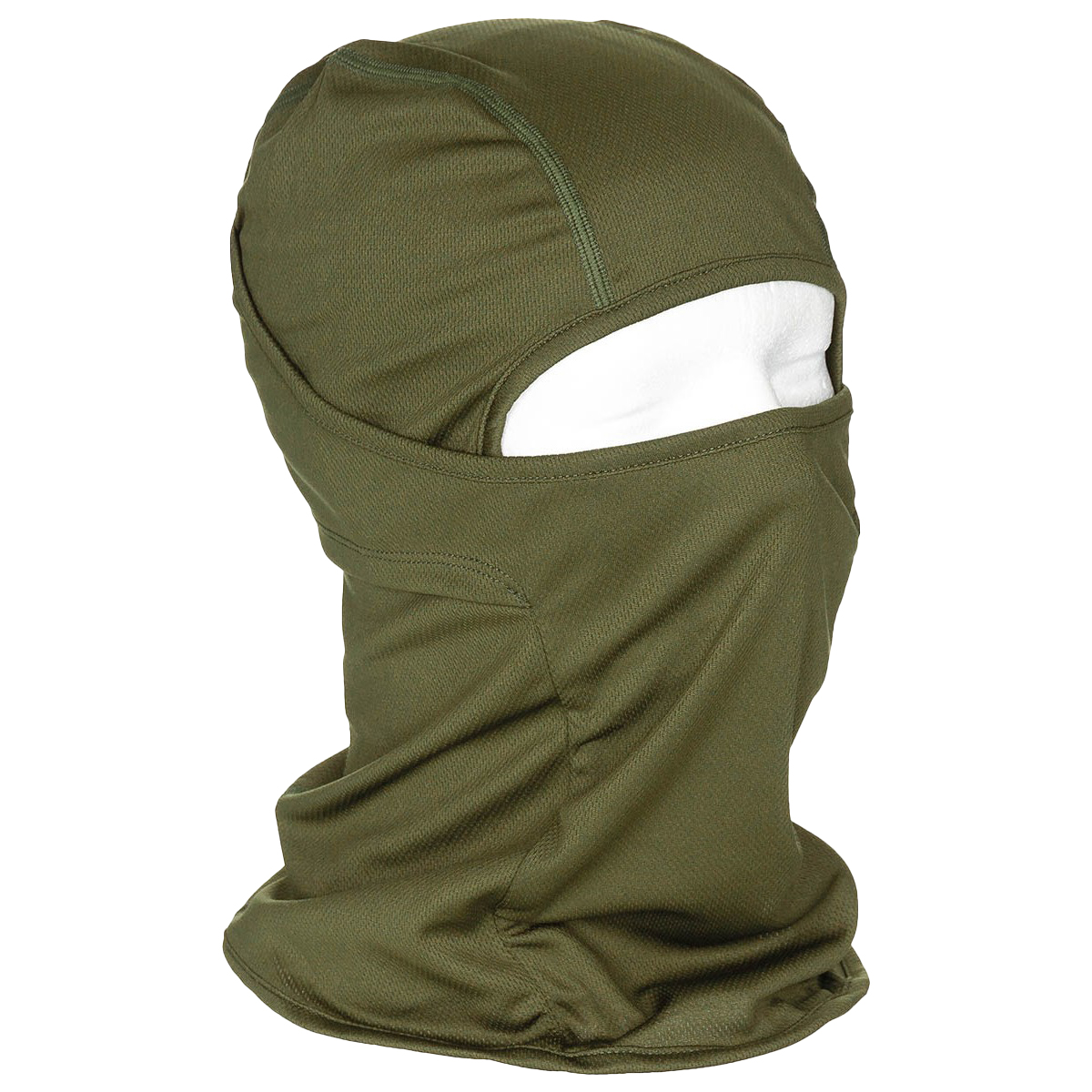 Maske "Balaclava Mission" 1-Loch (dünn) - Oliv