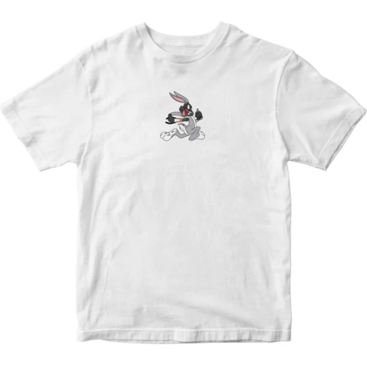 Sin And Repeat T-Shirt "Rebel Rabbit" White